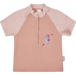 STERNTALER Badeshirt kurzarm Seepferdchen, Größe 68 in Pink Pink