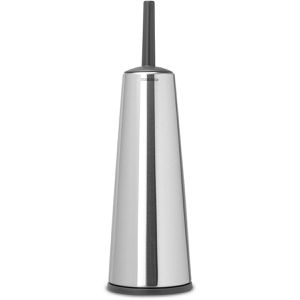 Brabantia WC-Bürste ReNew Classic, silber, mit Kunststoffborsten & Metall-Bürstenhalter
