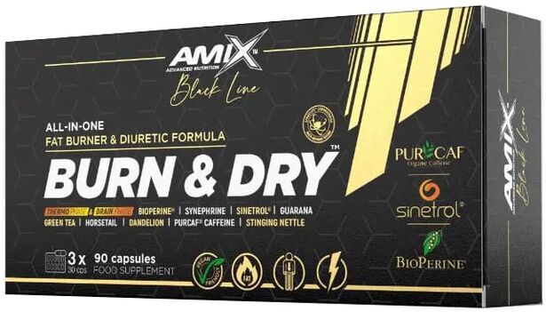 Amix Nutrition Termogénico Burn&Dry 90 Cápsulas