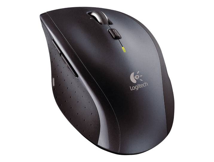 Logitech Souris sans fil laser ambidextre Wireless Mouse M705 - 5 boutons - Noir