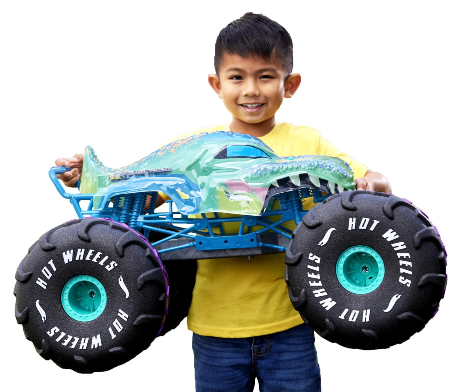 Hot Wheels Monster Truck HPK28 Blauw Groen