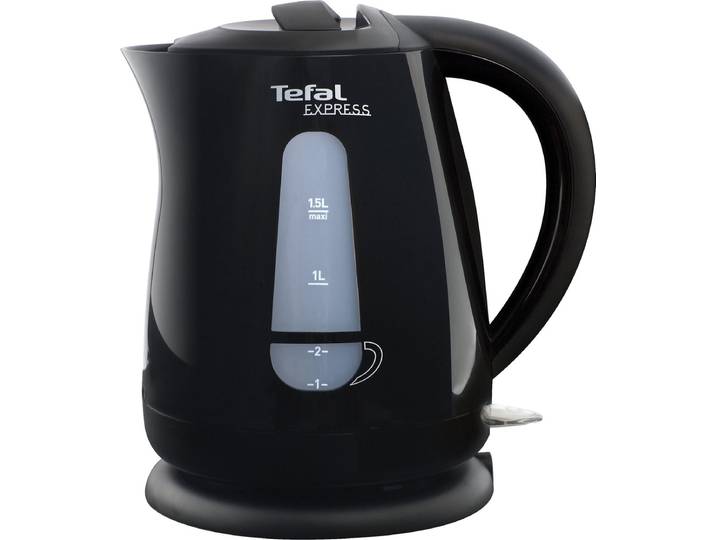 Tefal Express KO2998 - Waterkoker - 1.5L - Compact - RVS - Zwart