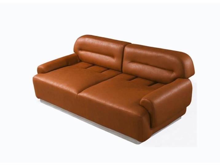 JVmoebel 3-Sitzer Elegantes Stoffsofa in Braun mit hochwertiger Polsterung, Made in Europa