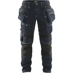 Blakläder 1990 1141 Handwerker Arbeitshose Stretch X1900 - marineblau/schwarz - 154 (C110)