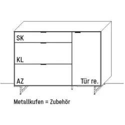 Wöstmann WM 2470 Sideboard 2353
