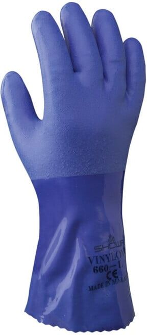 SHOWA Gants 660 Taille M (660 EU M/Blue)