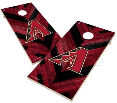 Skip's Garage Arizona Diamondbacks MLB Cornhole Board Set