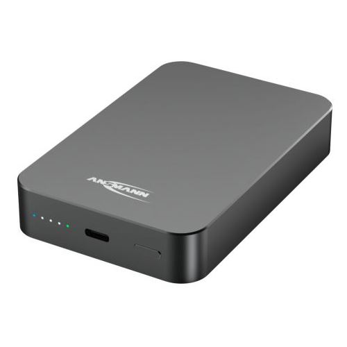 Ansmann 1700-0199 Powerbank 10000 mAh PB115PD MagSafe, USB-C, PD 20W