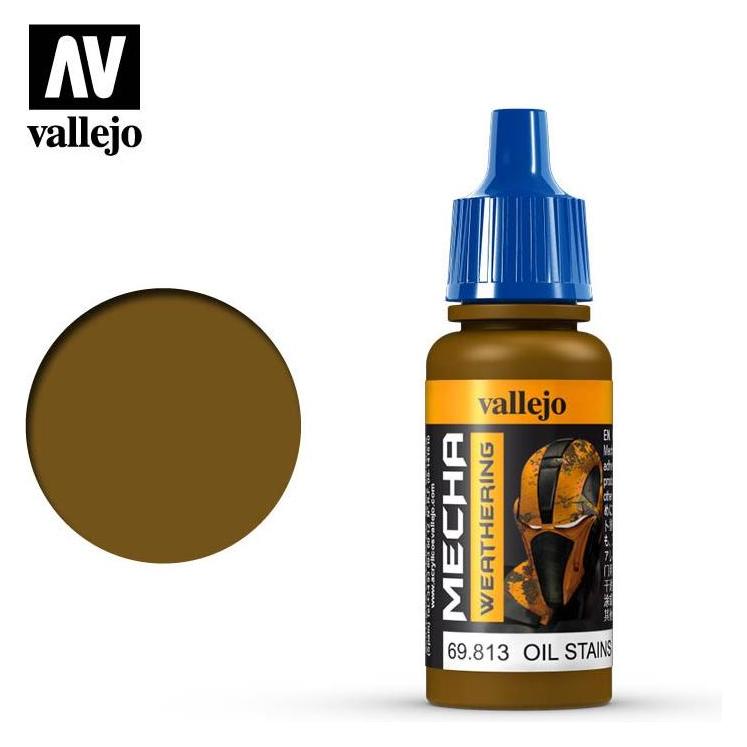 Vallejo Mecha Color - Oil Stains (Gloss) (69.813) (69.813)