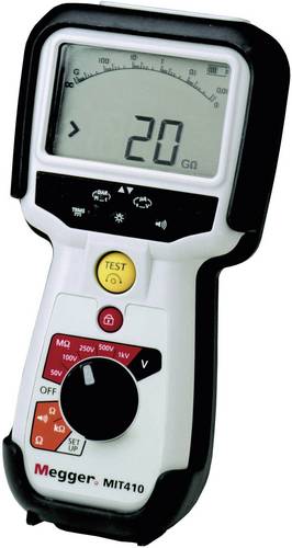 Megger MIT410/2 Isolationsmessgerät 50 V, 100 V, 250 V, 500 V, 1000V 100 GΩ
