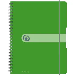 Herlitz 11293099 Notizbuch A4 80 Blätter Grün