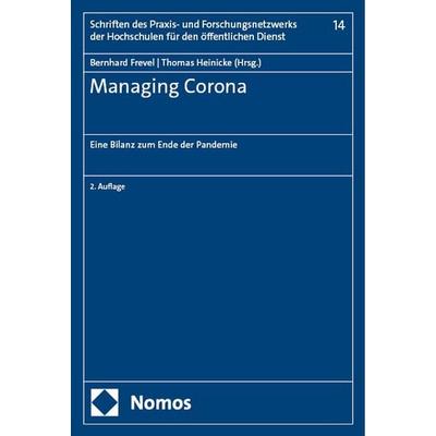 Managing Corona, Taschenbuch von , Nomos