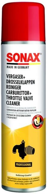 SONAX Nettoyant carburateur et papillon des gaz 400 ml (04883000)