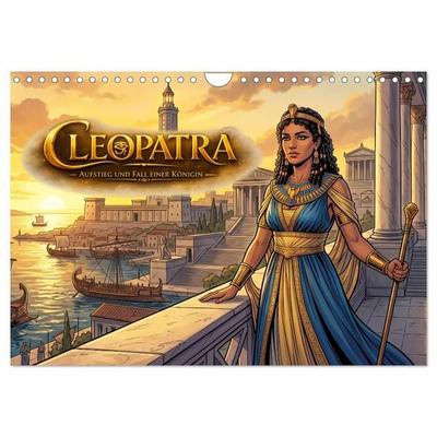 Cleopatra – Aufstieg und Fall einer Königin (Wandkalender 2027 DIN A4 quer), CALVENDO Monatskalender