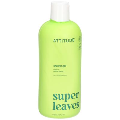 Attitude Super Leaves Notes of Pear & Amber Douchegel 473 ml Duschgel
