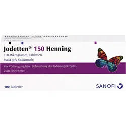 Jodetten 150 Henning 100 ST