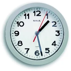 Wanduhr MAULstep 20 9052995 silber