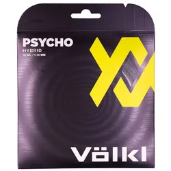 Tennissaite - Völkl - PSYCHO HYBRID - Black/Silver - 12 m