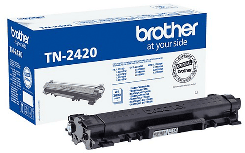 Tóner - Brother TN-2420, 3000 páginas, Negro