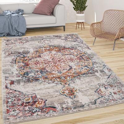 Paco Home Vintage Rug Oriental Design with Modern Ornaments Multicolor