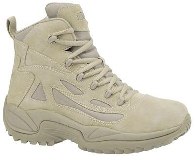 "Reebok Work RAPID RESPONSE 6"" - Mens 11 Tan Boot W"