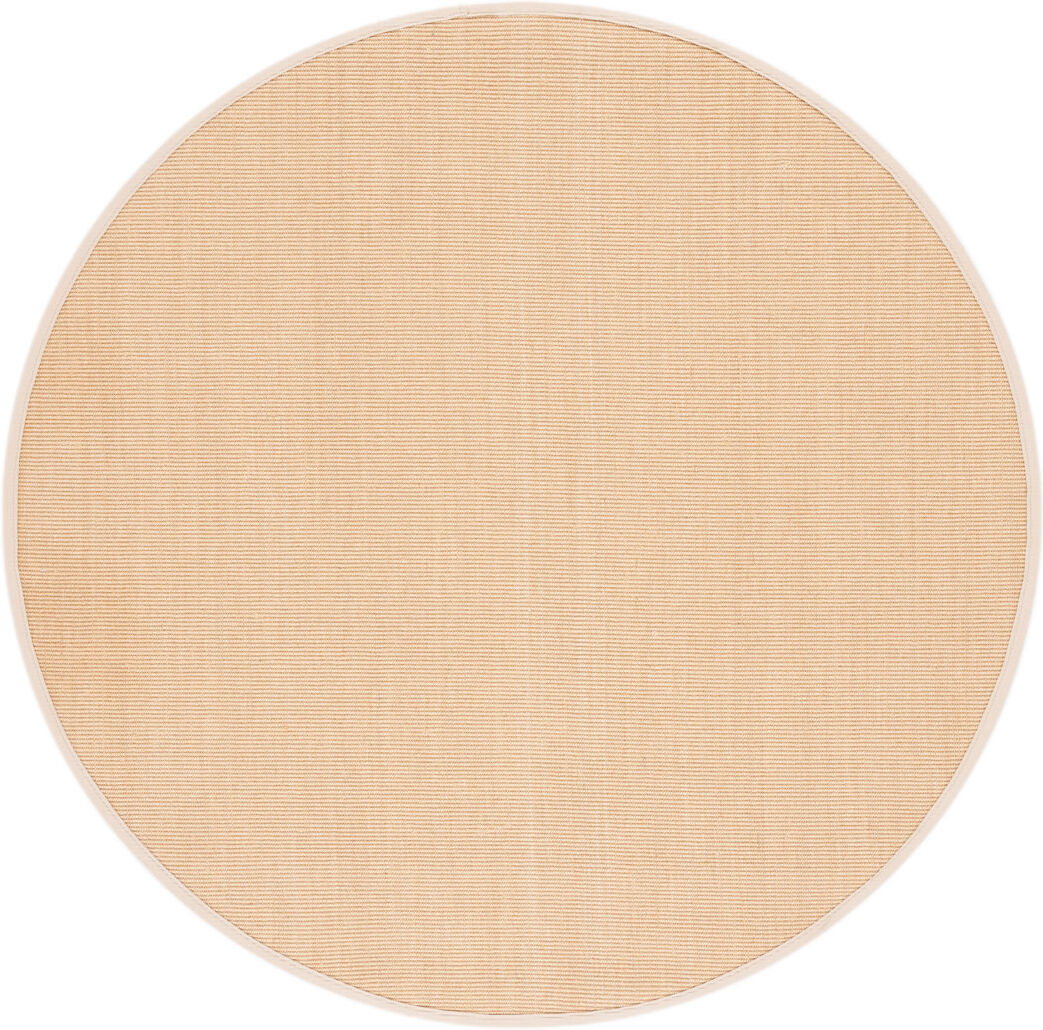 Ebern Designs Roeidi Jute / Sisal Area Rug Beige Round 183 cm