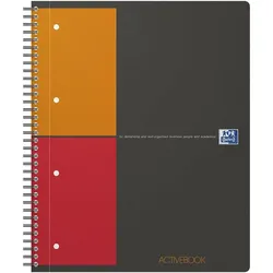 Oxford, Heft + Block, Collegeblock International Activebook (A4+, Kariert)