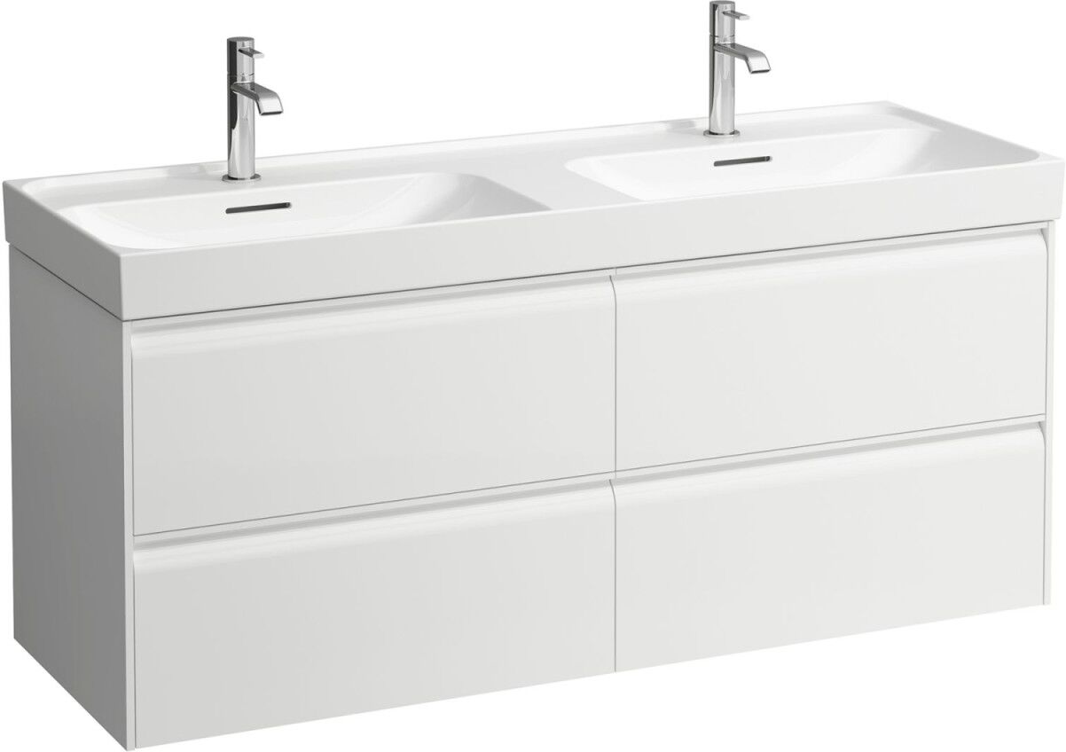 LAUFEN Waschtischunterchrank MEDA 448x1284x515 4 Schubladen integriert H4216440119991