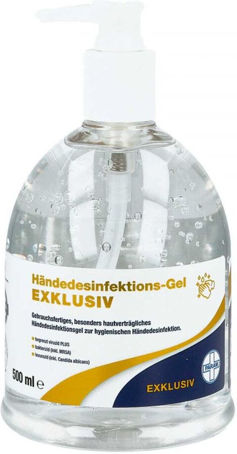 Händedesinfektion Gel Exklusiv Param