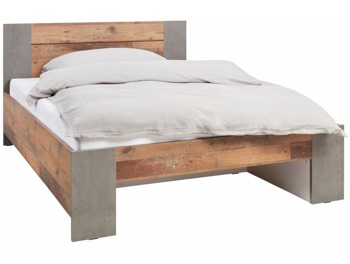 Z2 Bett CLIF, Vintage, Holznachbildung