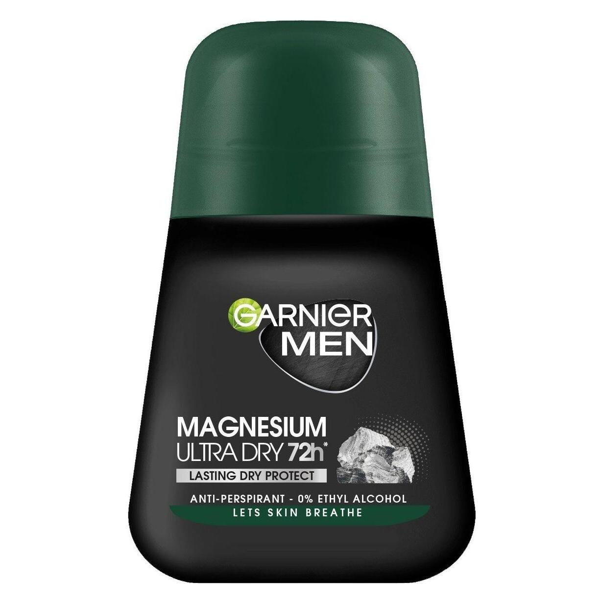 Garnier Ultra Dry 72H Lasting Dry Protect Men Roll-On Antiperspirant Roll-On 50Ml (Roll-on, 50 ml) (3600542475259)