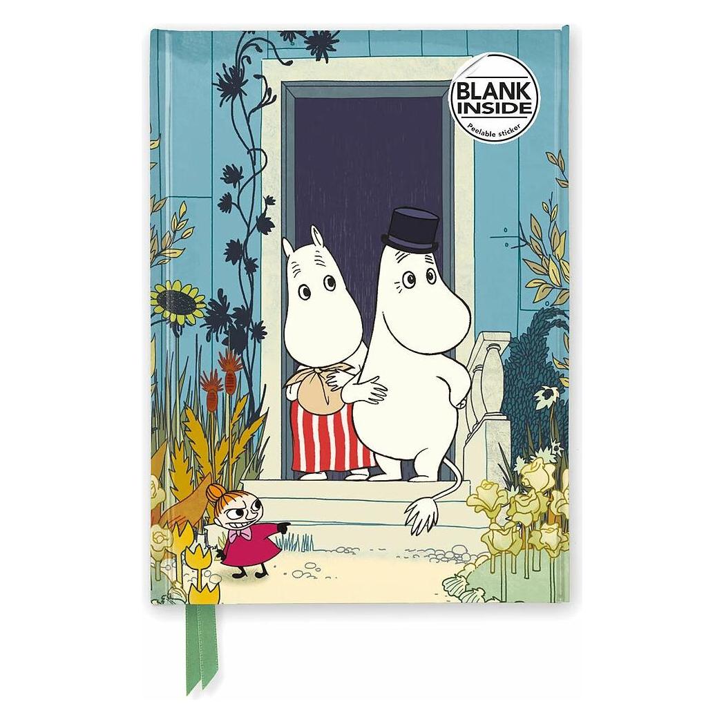 Browntrout Verlag Moomins on the Riviera (Foiled Blank Journal) (A5, Blanko, Harter Einband) (43137112)