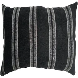 Kissen OPHELIA schwarz (BL 60x60 cm) - schwarz - BL 60x60 cm
