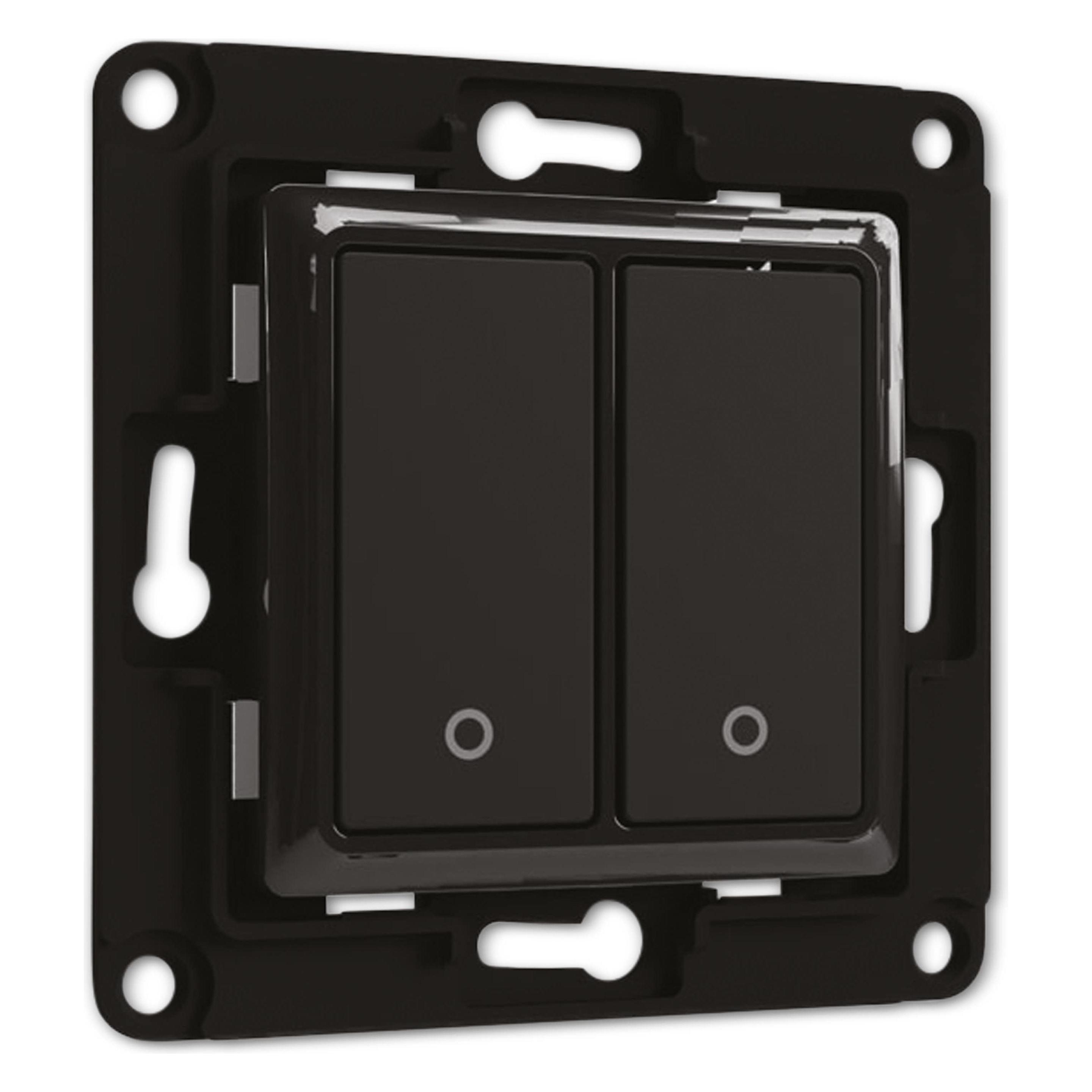 Shelly Wall switch 2 - black (WS2 black)