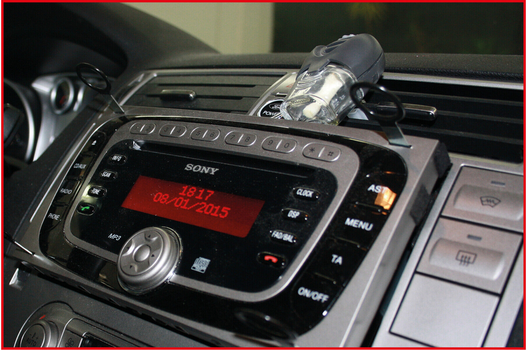 KS Tools Radio-Entriegelungswerkzeug Kenwood, 2-teilig für Kenwood (500.1386)