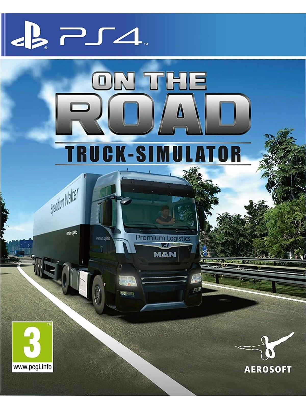 On the Road: Truck Simulator - Sony PlayStation 4 - Rennspiel - PEGI 3