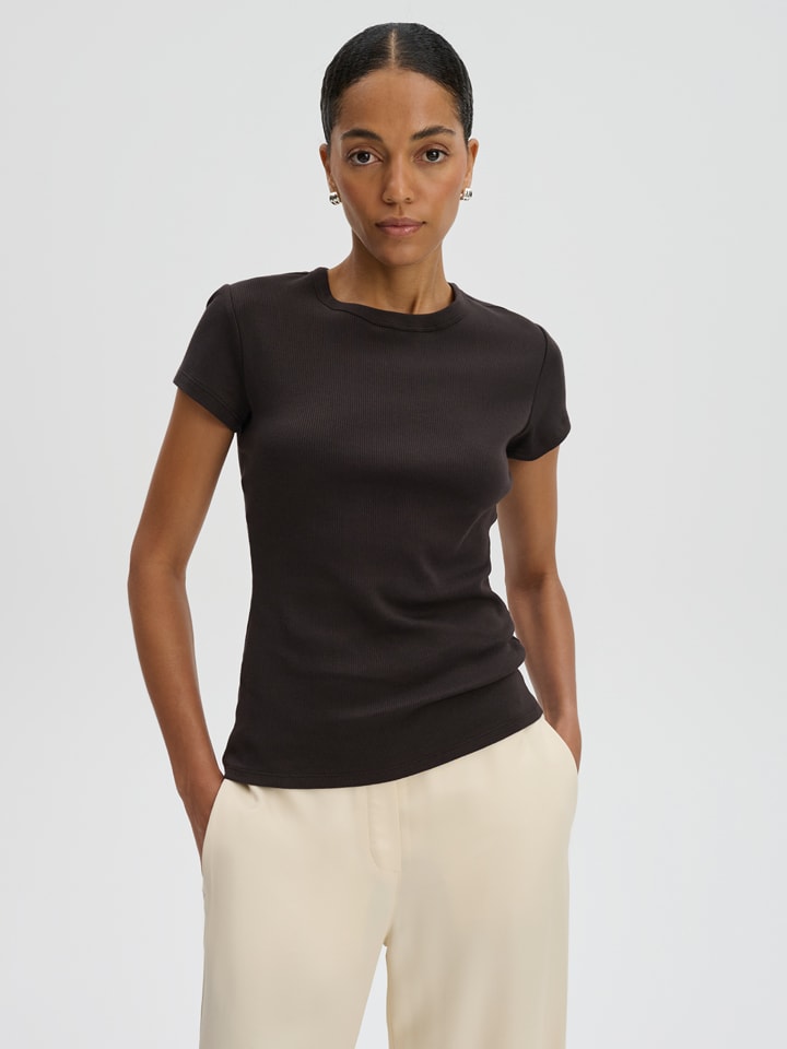 Someday Shirt in Braun - 40