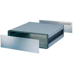 Schroff Frontplatte - FRONTPLATTE 3HE 84TE ELOX., Serverschrank Zubehör, Silber