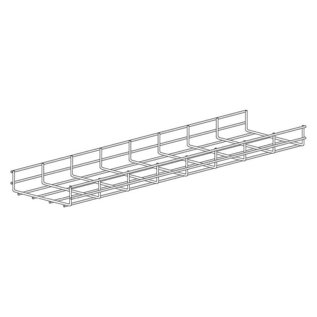 RS PRO Wire basket tray 60X300mm (300 cm) (9124717)