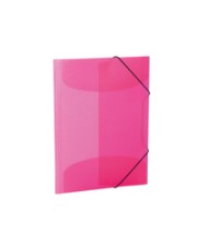 HERMA A4 Polypropylen PP Pink Durchscheinend 1 Stücke Sammelmappe transluzent pink (19505)