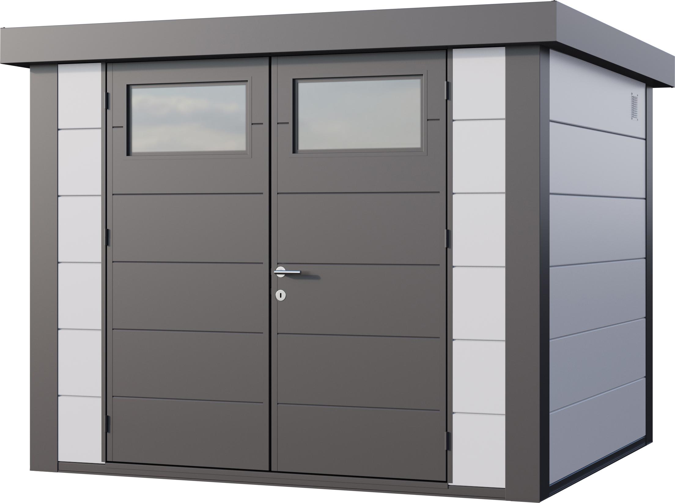 Telluria Metallgerätehaus Classico 2724 weiß