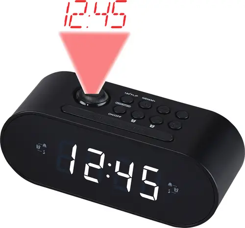 Denver CRP-717B Radiowecker UKW UKW Weckfunktion Schwarz