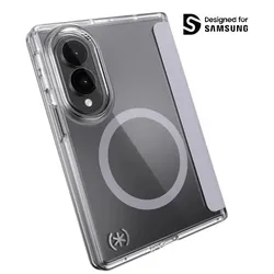 Speck Presidio Perfect-Clear Magnet - MagSafe Hülle für Samsung Galaxy aus Fold 8 (transparent)