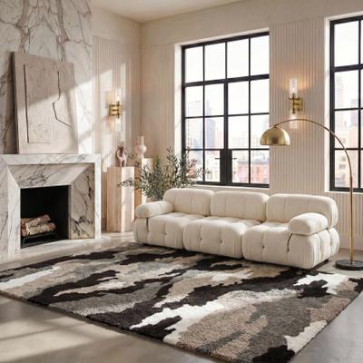 SAFAVIEH Florida Shag Kenny Camouflage 1.2-inch Thick Rug