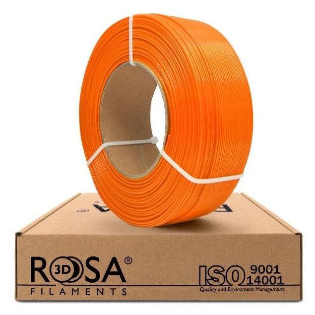 Rosa3D ROSA-PLAST Filament ReFill PLA Starter 1,75mm 1kg - Orange) (PLA, 1158 g, 1.75 mm) (PLA-ORANG-175-1R-ROS)