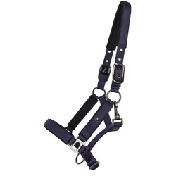 Halfter QHP Deluxe blau PONY