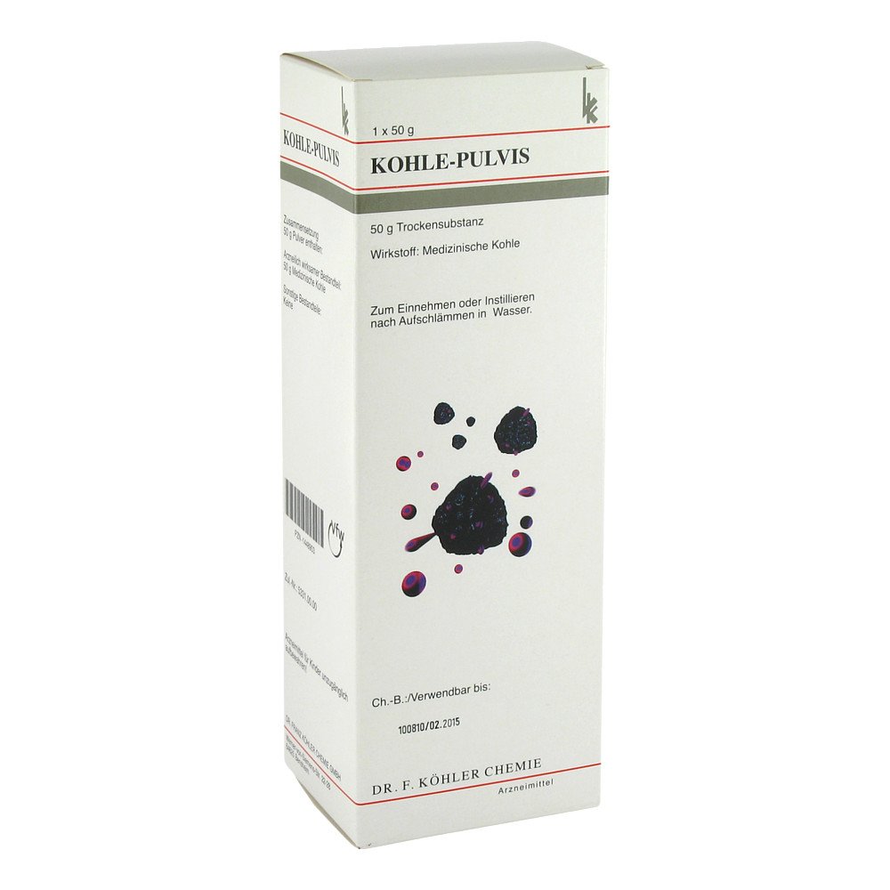 Dr. F. Köhler Chemie GmbH Kohle Pulvis ohne Magensonde 01448903