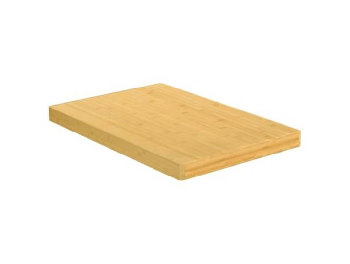 KGHFDVB Tischplatte 60 x 100 x 4 cm Bambus Lackierung Bambus mit Lackierung, abgerundete Kanten, für Couchtisch und Nachttisch, leicht mit feuchtem Tuch zu reinigen
