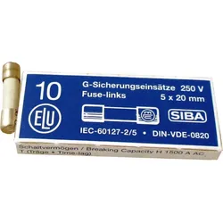 Wolf Feinsicherung 2,5A Trägev250V 2745699 5x20mm, für BPH bis 05/2017