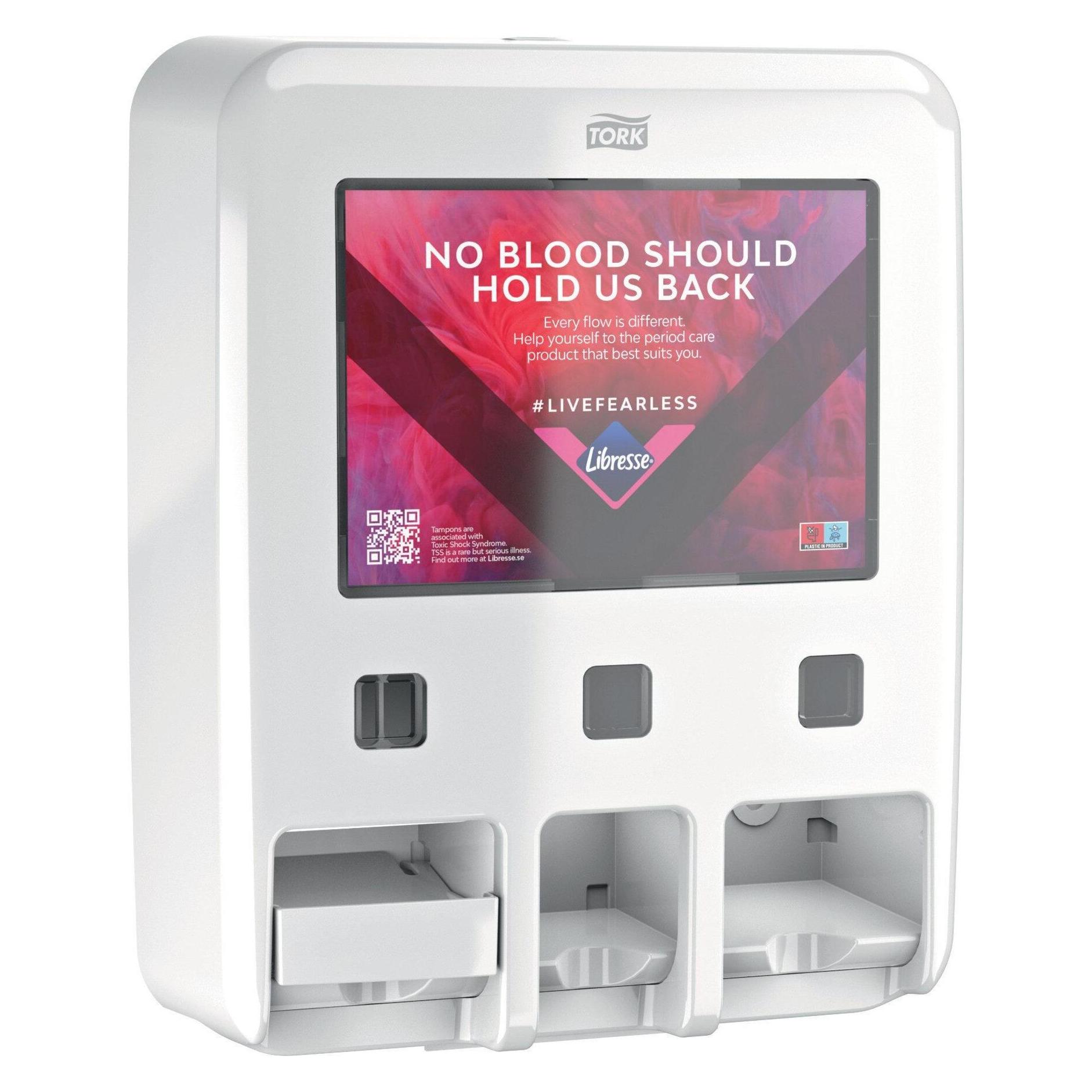 Tork Dispenser Period Care - til bind/tampon - til vaegmontering (564050)